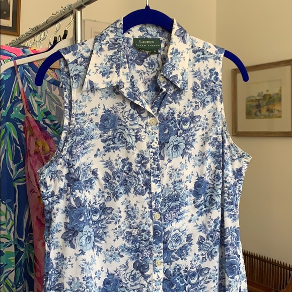 Lauren Ralph Lauren sleeveless blouse